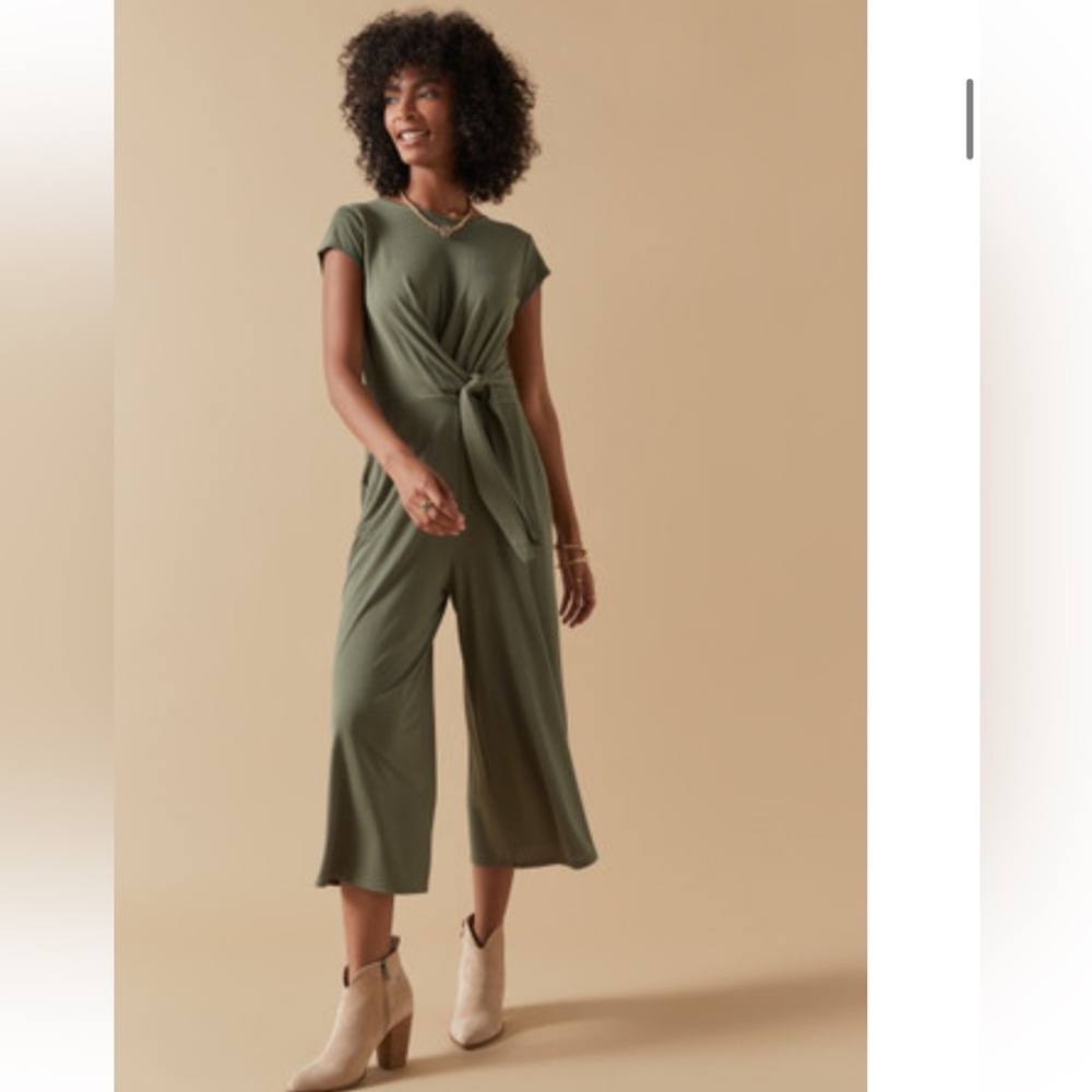 Miami Tie Front Jumpsuit